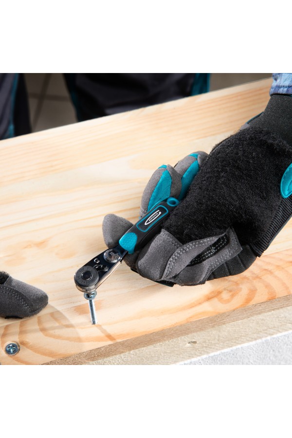 Набор бит и головок торцевых, 1/4, магнитный адаптер, сталь S2, пластиковый кейс, 26 предметов Gross