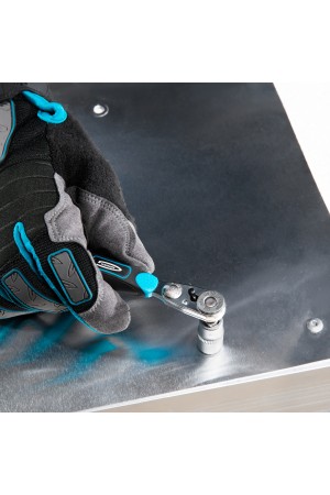 Набор бит и головок торцевых, 1/4, магнитный адаптер, сталь S2, пластиковый кейс, 26 предметов Gross