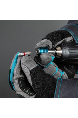 Набор бит, магнитный адаптер, сталь S2, пластиковый кейс, 32 предмета Gross