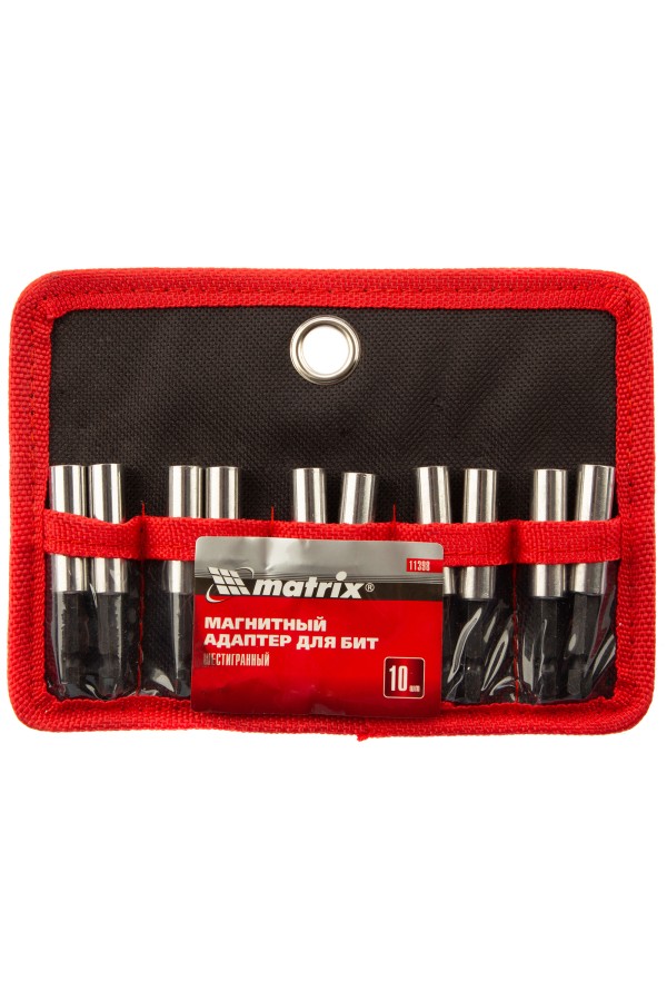 Адаптер магнитный для бит, шестигранный, 10 шт. Matrix