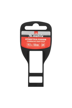 Отвертка Fusion, PZ3 x 150 мм, CrV, трехкомпонентная рукоятка 