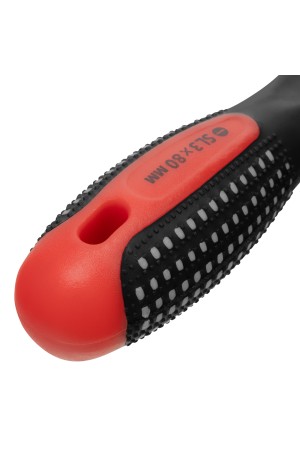 Отвертка Fusion, SL3 х 80 мм, CrV, трехкомпонентная рукоятка 