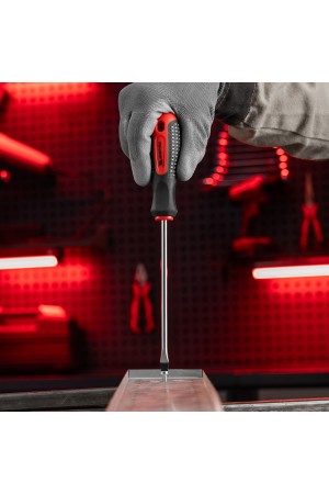 Отвертка Fusion, SL6 х 150 мм, CrV, трехкомпонентная рукоятка 