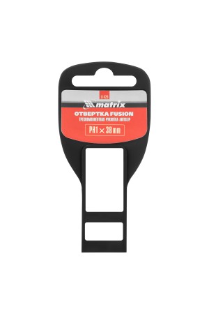 Отвертка Fusion, PH1 х 38 мм, CrV, трехкомпонентная рукоятка 