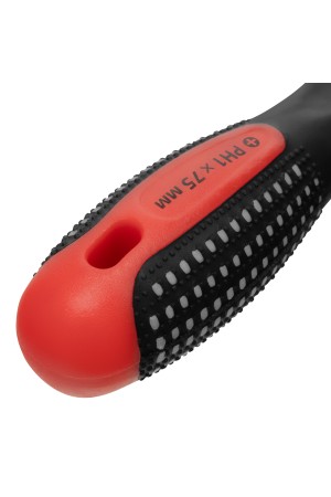 Отвертка Fusion, PH1 х 75 мм, CrV, трехкомпонентная рукоятка 