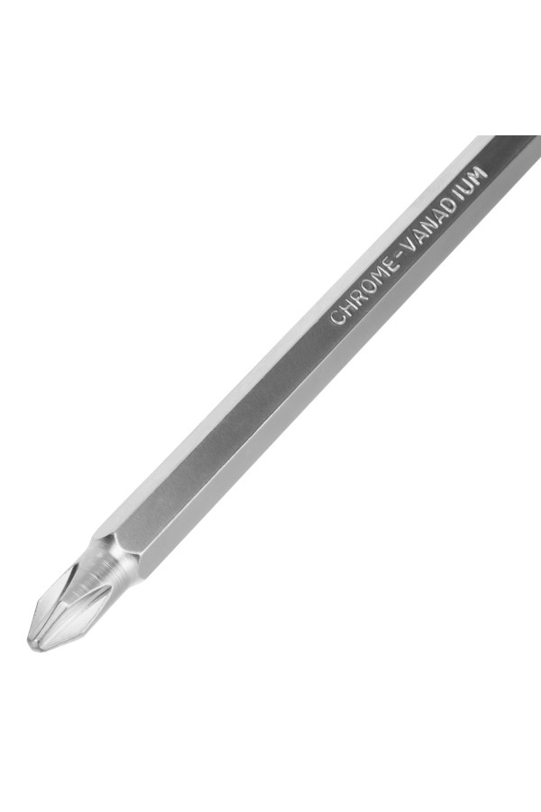 Отвертка комбинированная Fusion SL6/PH2 мм, CrV, трехкомпонентная рукоятка 