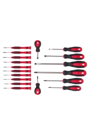 Набор отверток Fusion на подвесной полке 18 шт, CrV Matrix