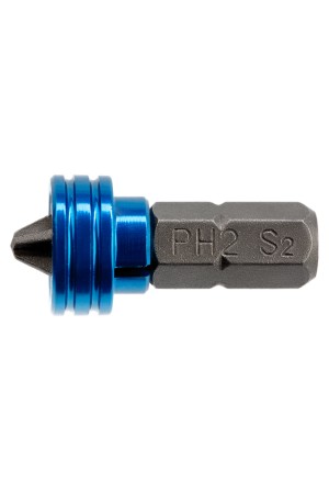Бита PH2 x 25 мм с ограничителем и магнитом, для ГКЛ, S2 Gross
