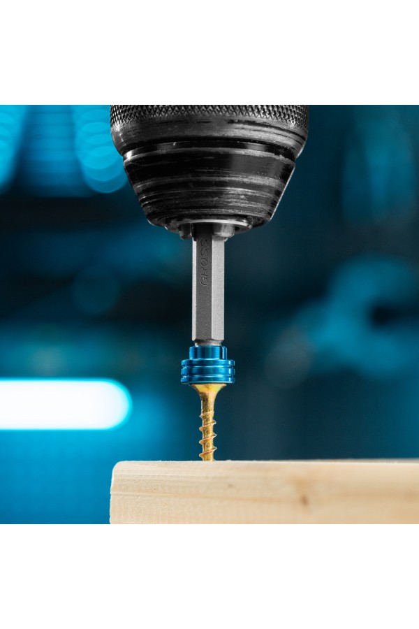 Бита PH2 x 50 мм с ограничителем и магнитом, для ГКЛ, S2 Gross