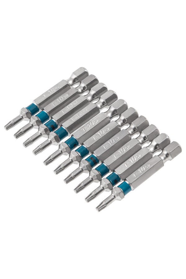 Бита Torx 10 х 50, сталь S2, 10 шт. Gross