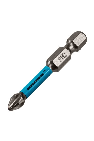 Бита торсионная PH2 x 50 мм, для ударных шуруповертов, 2 шт. Gross