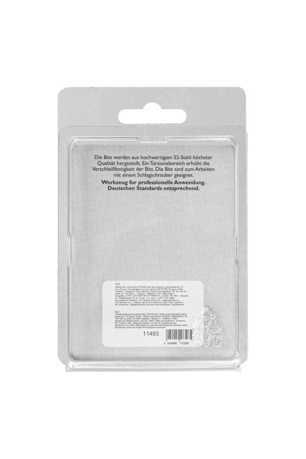 Бита торсионная PH2 x 50 мм, для ударных шуруповертов, 10 шт. Gross