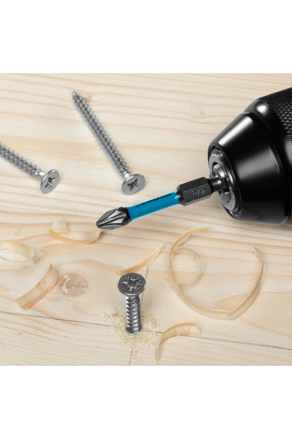 Бита торсионная PZ2 x 50 мм, для ударных шуруповертов, 10 шт. Gross