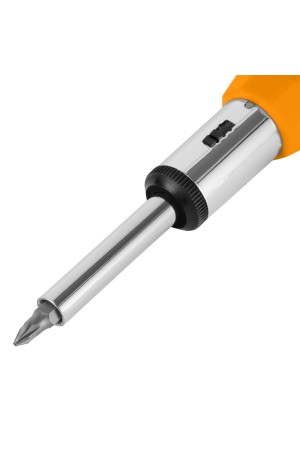 Отвертка реверсивная, набор бит, 10 шт, CrV Sparta