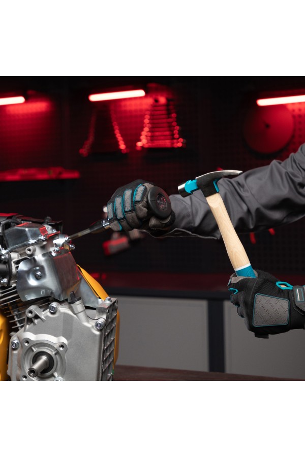 Отвертка ударно-поворотная 1/2, набор бит, 6 шт, черная ручка Профи, пластиковый бокс Matrix