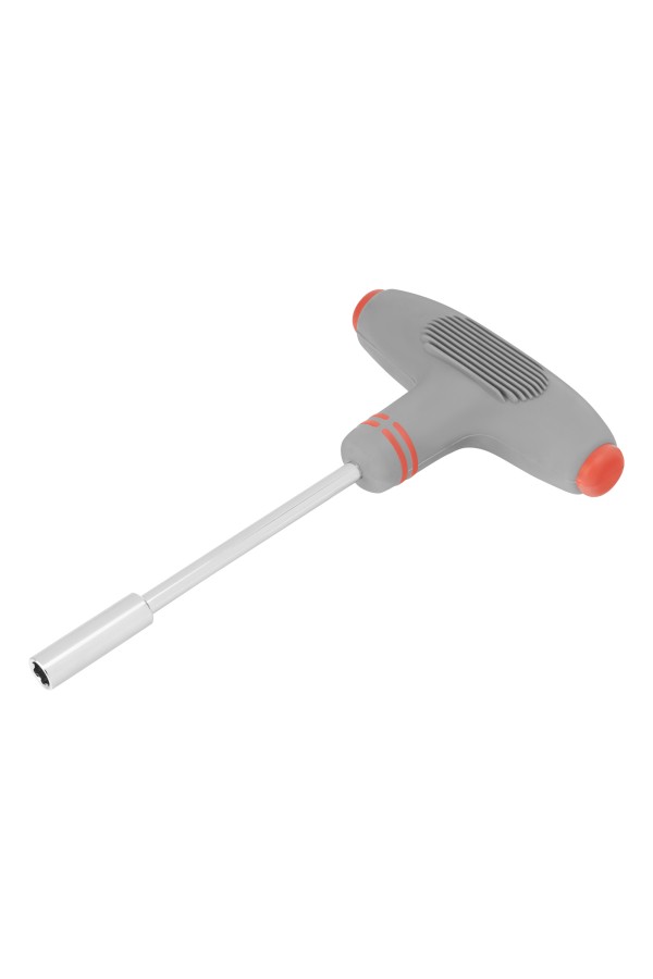 Отвертка с Т-образной эргономичной ручкой и набором насадок, 36 шт, CrV, пластиковый бокс Matrix