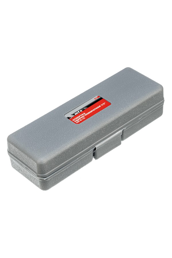 Отвертка ударно-поворотная 1/2, набор бит, 6 шт, пластиковый бокс Matrix