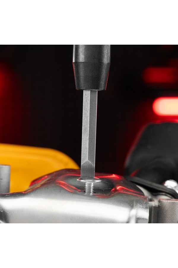 Отвертка ударно-поворотная 1/2, набор бит, 6 шт, пластиковый бокс Matrix