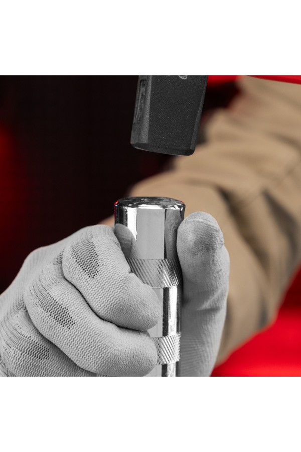 Отвертка ударно-поворотная 1/2, набор бит, 6 шт, пластиковый бокс Matrix