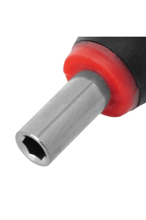 Отвертка для точных работ Fusion с насадками, 11 предметов, в пластиковом пенале, трехкомпонентная рукоятка Matrix