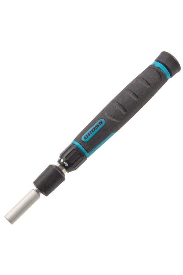 Отвертка с набором бит и торцевых головок для точных работ, гибкий привод, 48 шт, CrMo Gross