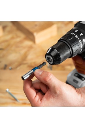 Адаптер для бит с двойным держателем и магнитом, 65 мм, 1/4 Gross