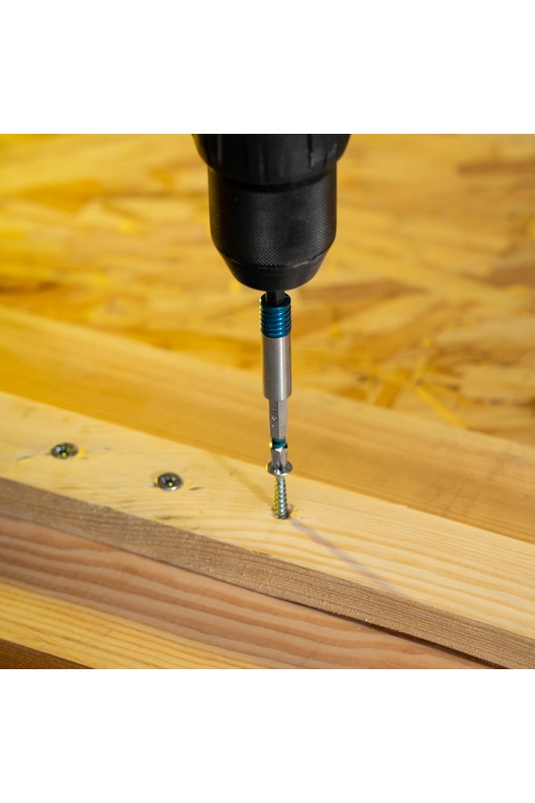 Адаптер для бит с двойным держателем и магнитом, 65 мм, 1/4 Gross