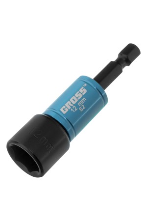 Бита с торцевой головкой, магнит. Nut-Driver, 12 мм, S2 Gross