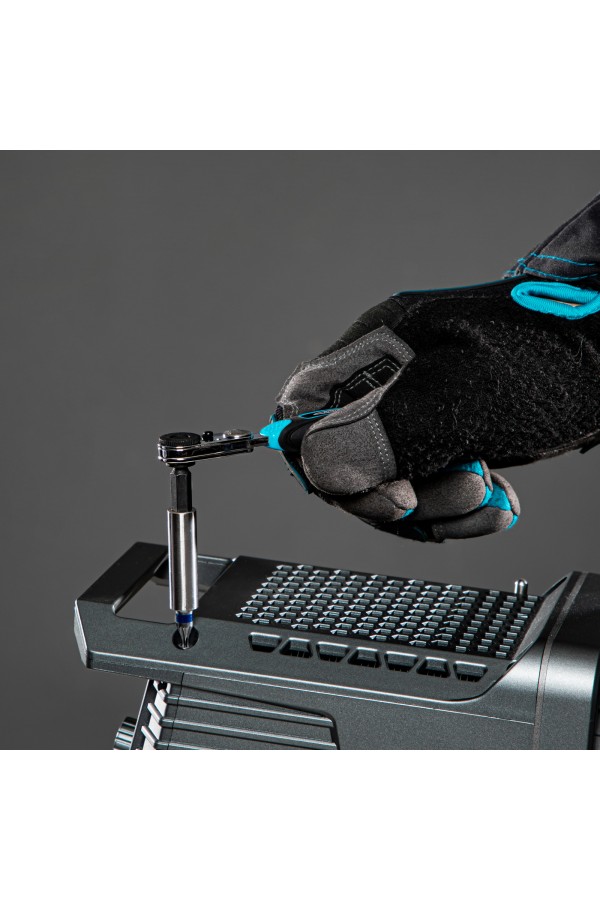 Набор бит и головок торцевых, 1/4, карданный ключ, трещотка, адаптер, S2, 37 шт. Gross