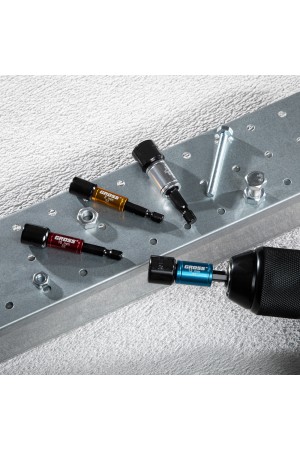 Набор бит с торцевыми головками 8, 10,12, 13 мм, магнит. Nut-Driver, S2 Gross