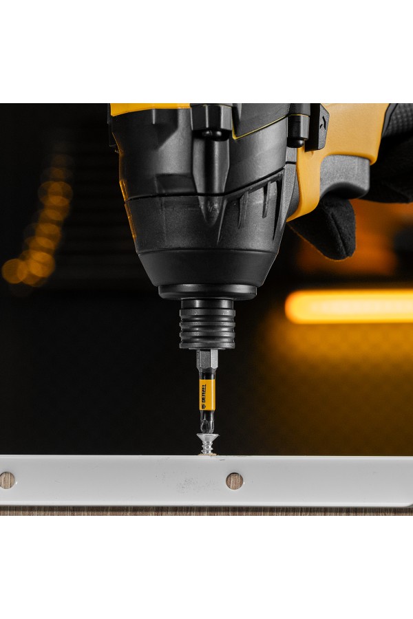 Бита PH1х50, сталь S2, цилиндр., 10 шт. Е 6,3 Denzel