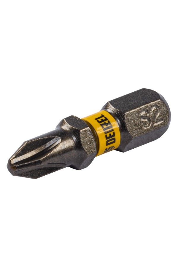 Бита PH2х25, сталь S2, шестигранный профиль, 10 шт. Е 6,3 Denzel