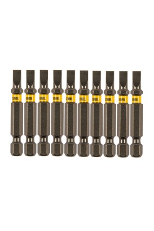 Бита SL5,0х50, сталь S2, шестигранный профиль, 2 шт. Е 6,3 Denzel