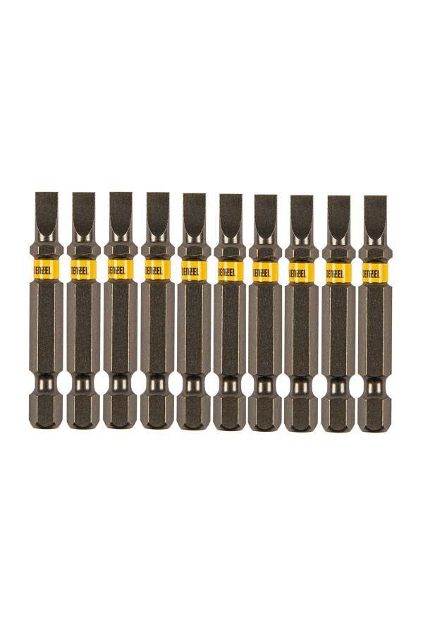 Бита SL5,0х50, сталь S2, шестигранный профиль, 2 шт. Е 6,3 Denzel