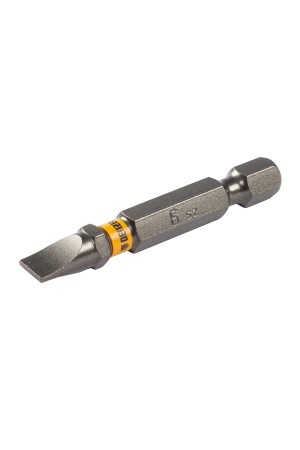 Бита SL6,0х50, сталь S2, шестигранный профиль, 10 шт. Е 6,3 Denzel