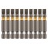 Бита SL6,0х50, сталь S2, шестигранный профиль, 10 шт. Е 6,3 Denzel