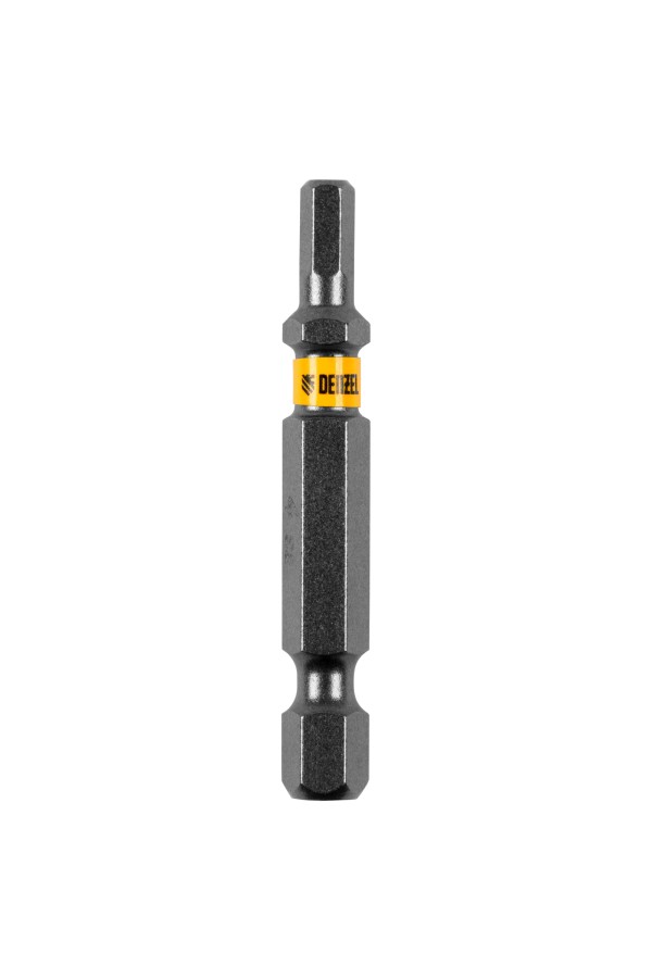 Бита HEX 4х50, сталь S2, шестигранный профиль, 10 шт. Е 6,3 Denzel
