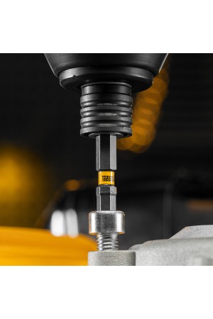 Бита HEX 6х50, сталь S2, шестигранный профиль, 10 шт. Е 6,3 Denzel