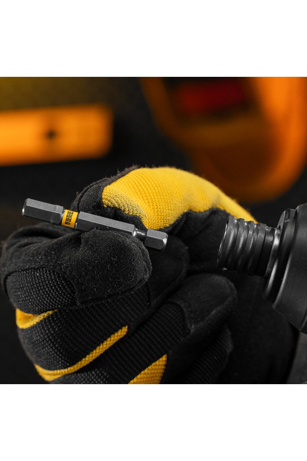 Бита HEX 6х50, сталь S2, шестигранный профиль, 10 шт. Е 6,3 Denzel