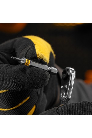 Бита TX 6х50, сталь S2, шестигранный профиль, 10 шт. Е 6,3 Denzel