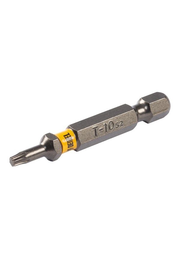 Бита TX 10х50, сталь S2, шестигранный профиль, 10 шт. Е 6,3 Denzel