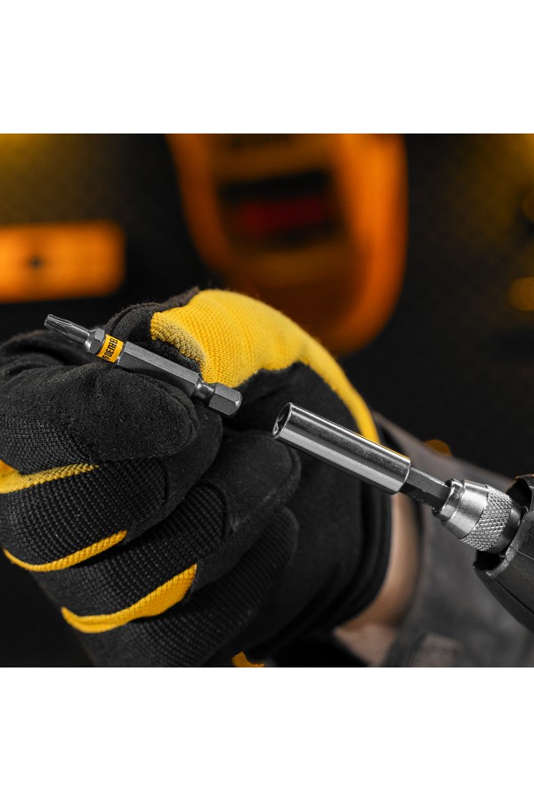 Бита TX 15х50, сталь S2, шестигранный профиль, 10 шт. Е 6,3 Denzel