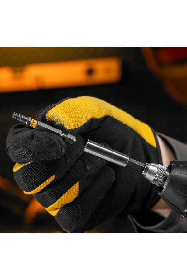 Бита TX 25х50, сталь S2, шестигранный профиль, 10 шт. Е 6,3 Denzel