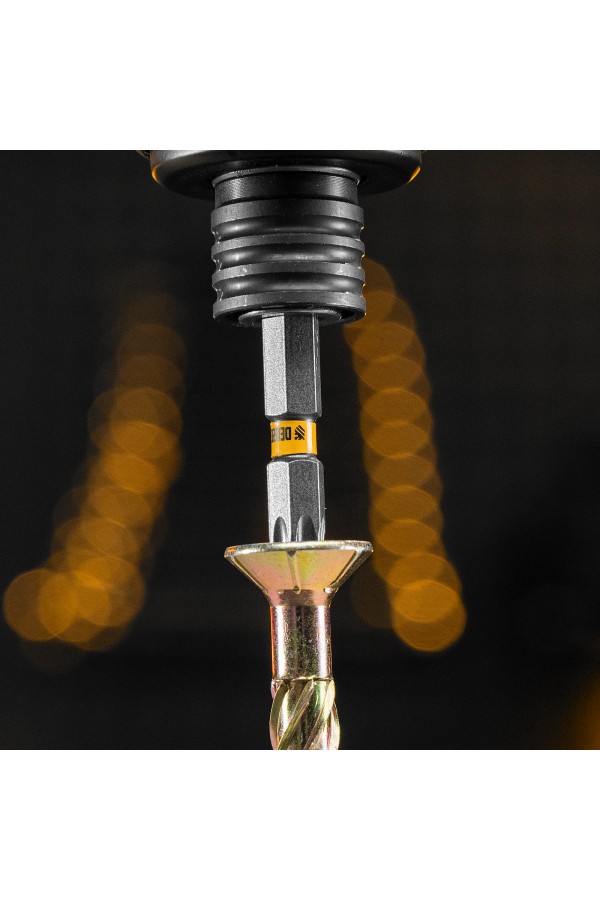 Бита TX 40х50, сталь S2, шестигранный профиль, 10 шт. Е 6,3 Denzel