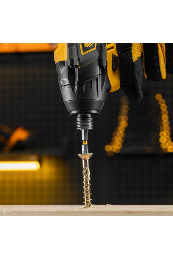 Бита TX 40х50, сталь S2, шестигранный профиль, 10 шт. Е 6,3 Denzel