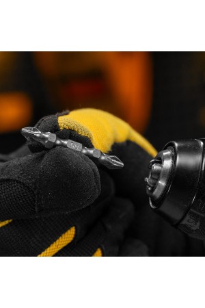 Бита двухсторонняя, PH2-PH2 х 45 мм, сталь S2, 10 шт. Denzel