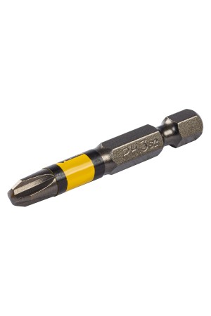 Набор бит комбинированный 3 шт., РН1, РН2, РН3, 50 мм, сталь S2 Denzel