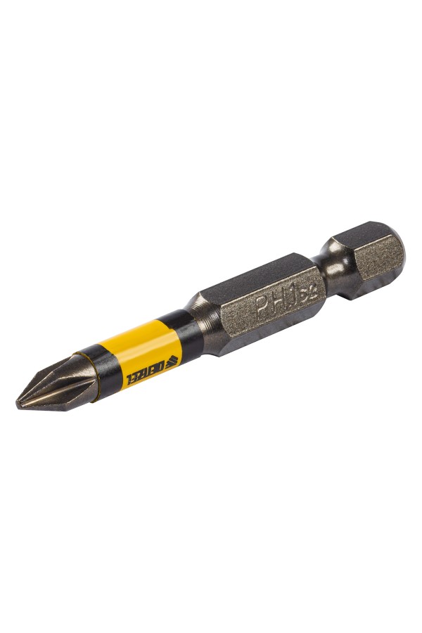 Набор бит комбинированный 3 шт., РН1, РН2, РН3, 50 мм, сталь S2 Denzel