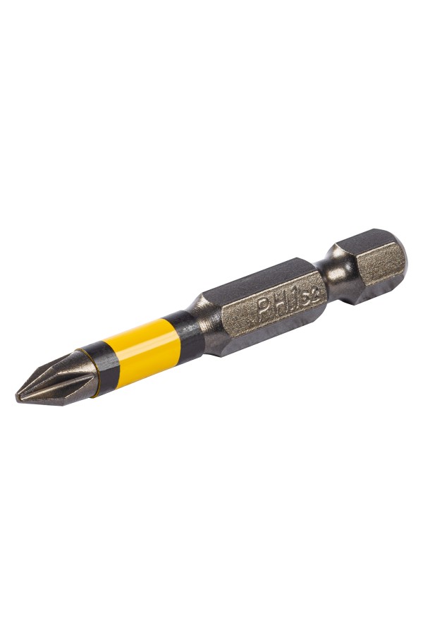 Набор бит комбинированный 3 шт., PH2, PZ2, SL5, 50 мм, сталь S2 Denzel