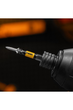 Бита PH2х50, сталь легированная S2, 10 шт., круглый профиль, отрывная упаковка, Е 6,3 Denzel